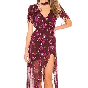 For Love and Lemons beautiful full length dress